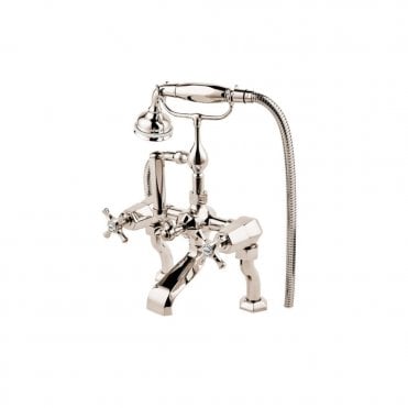 Barber Wilsons Mastercraft Deck Mounted Bath Shower Mixer Tap With Hand Shower - MC4300