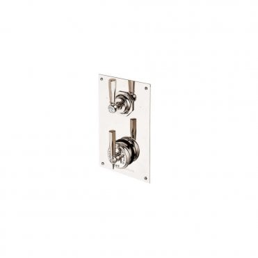 Barber Wilsons Mastercraft Styled Concealed Thermostatic Shower Valve With Lever Handle, 2 Way Diverter