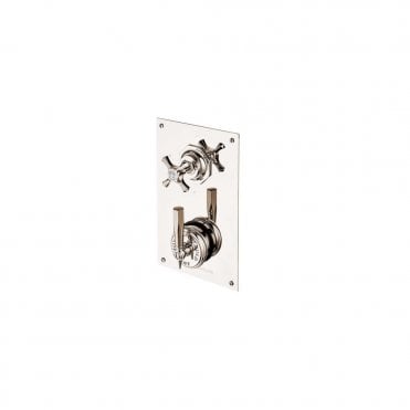 Barber Wilsons Mastercraft Styled Concealed Thermostatic Shower Valve With Lever Handle, 3 Way Diverter