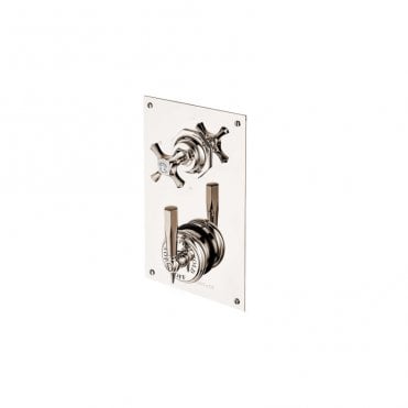 Barber Wilsons Mastercraft Styled Concealed Thermostatic Shower Valve With Lever Handle, 3 Way Diverter