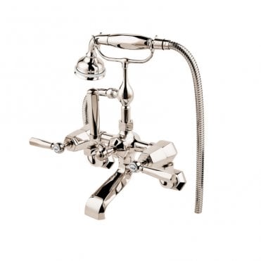 Barber Wilsons Mastercraft Wall Mounted Bath Shower Mixer Tap With Hand Shower & Cradle -  MC4308