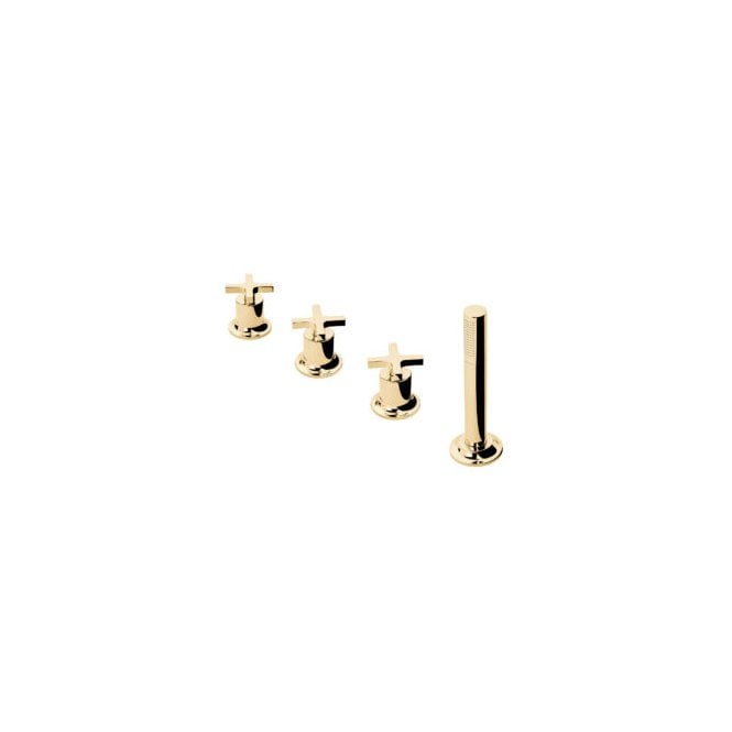Barber Wilsons  Milne, Bath Mixer with Diverter and Hand Shower