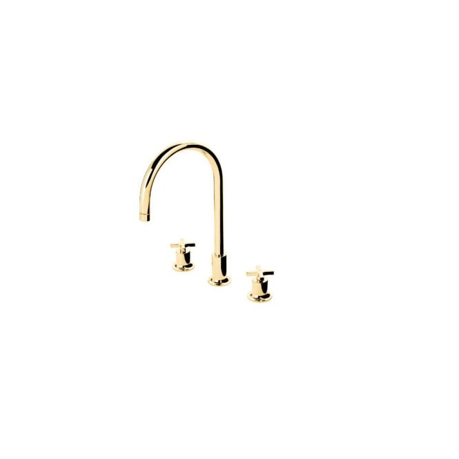 Barber Wilsons  Milne Editions, Deck Mounted Kitchen Mixer - ME1020