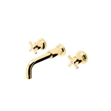Barber Wilsons Milne Editions Wall Mounted Bath Mixer Tap with 8" Spout