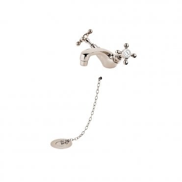 Barber Wilsons Monobloc Basin Mixer Tap With Plug, Chain, Waste and Stay - R6472