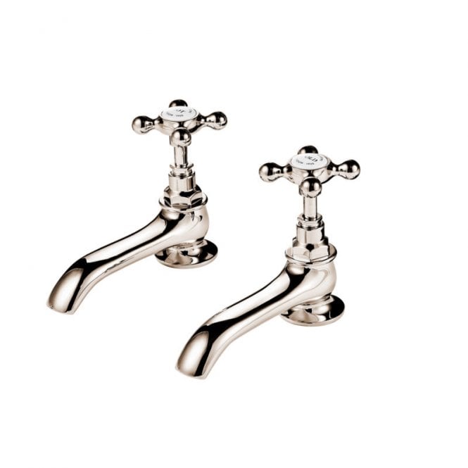 Barber Wilsons  Pair Of Basin Pillar Taps - 2123/2124/2125