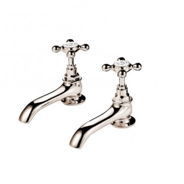 Barber Wilsons Pair Of Basin Pillar Taps - 2123/2124/2125