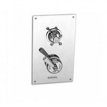 Barber Wilsons Recessed Thermostatic Dual Control Shower Mixer - PS53C1