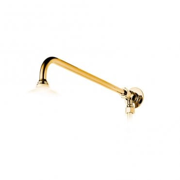 Barber Wilsons Regent Back Plate and 24” or 17 1/2" Shower Arm - PS40-PS29S/L