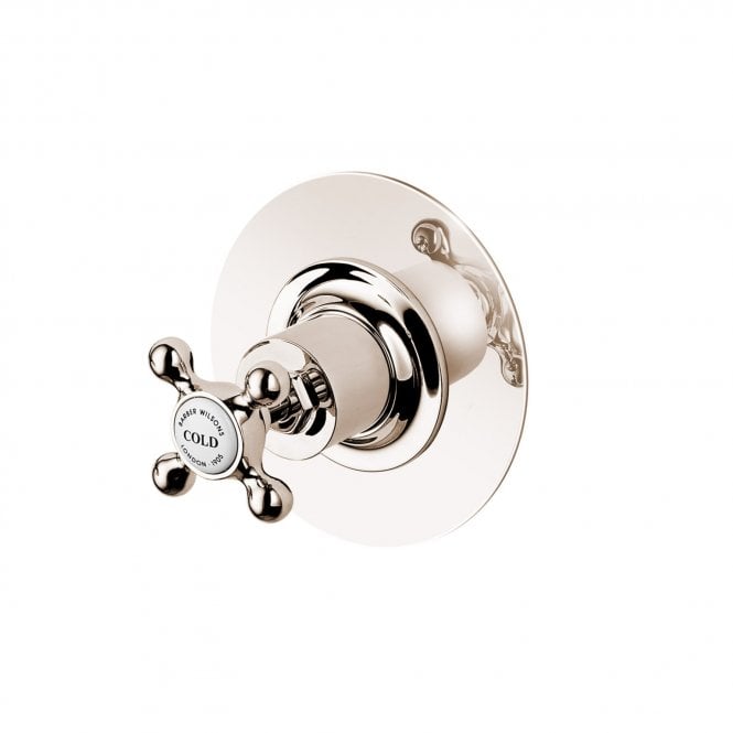 Barber Wilsons  Regent Plate Mounted Wall Stop- R3450WSP