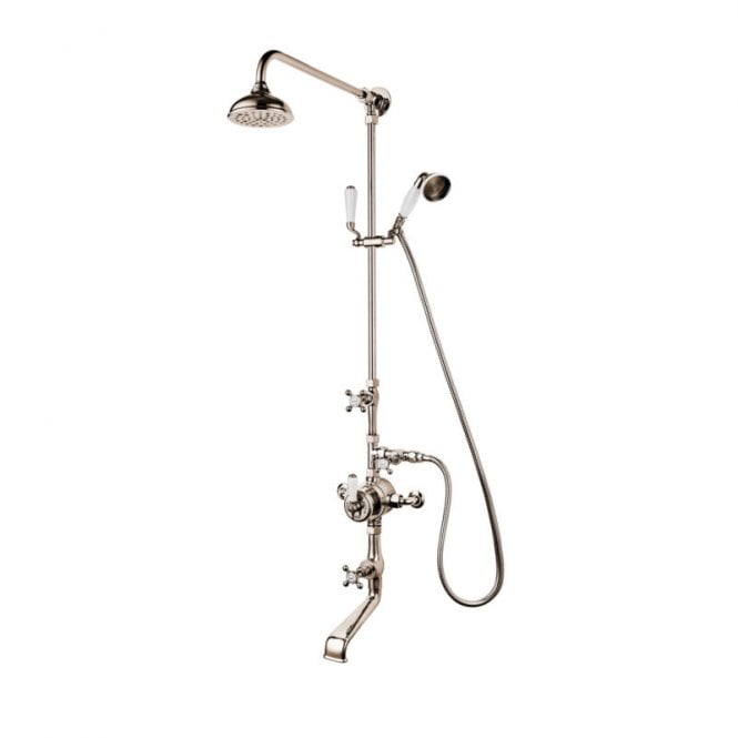 Barber Wilsons  Thermostatic Shower & Bath Filler Tap With Main Overhead Shower & Hand Shower R5704CUBA