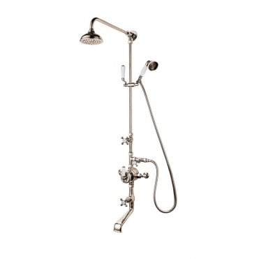 Barber Wilsons Thermostatic Shower & Bath Filler Tap With Main Overhead Shower & Hand Shower R5704CUBA