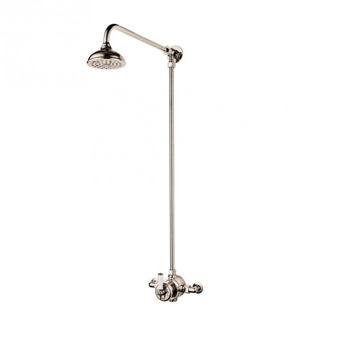 Barber Wilsons  Thermostatic Shower Mixer With Fixed Overhead Shower - R5600CU