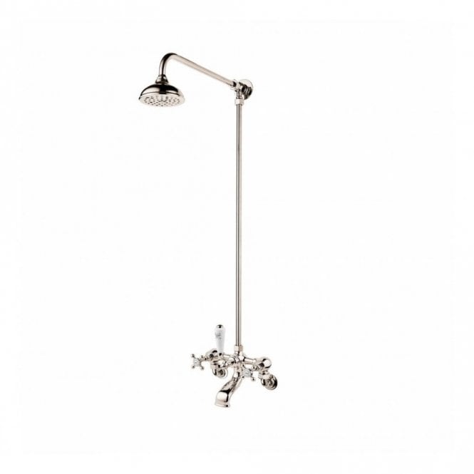 Barber Wilsons  Wall Mounted Bath Shower Mixer With Fixed Shower Head - 4302