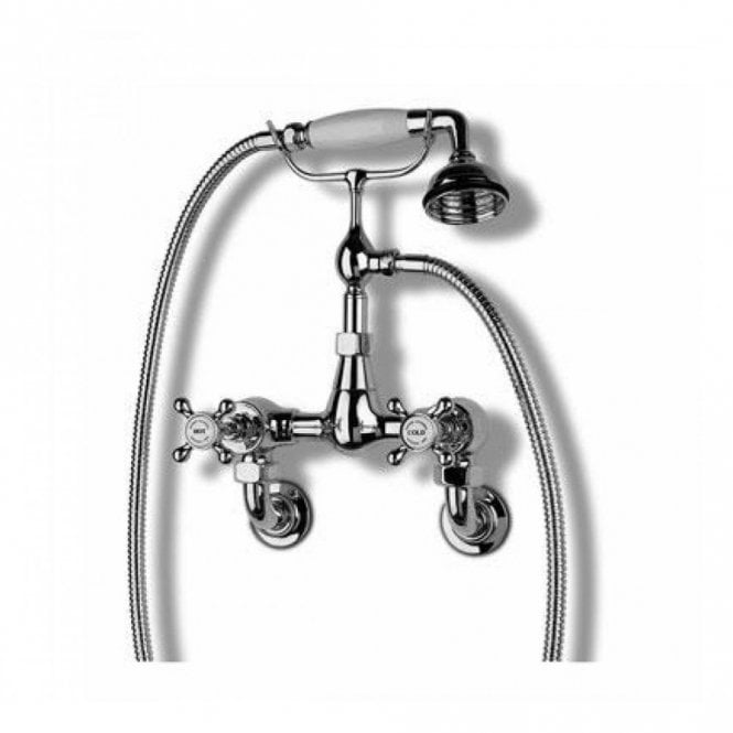 Barber Wilsons  Wall Mounted Manual Shower With Hand Shower & Cradle - R6000