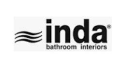 Inda  Colorella Shower Shelf Chrome