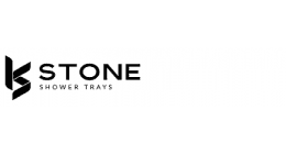KStone  Slip-Resistant Square Shower Tray Corner Waste White