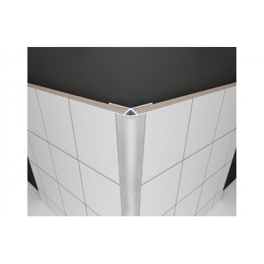 Fibo Aluminium 135° External Profile 2.4m
