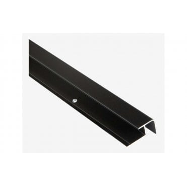 Fibo Black Square External Profile 2.4m
