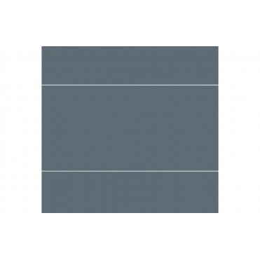 Fibo Contemporary Wall Panels - Dusty Blue (Tile Effect)