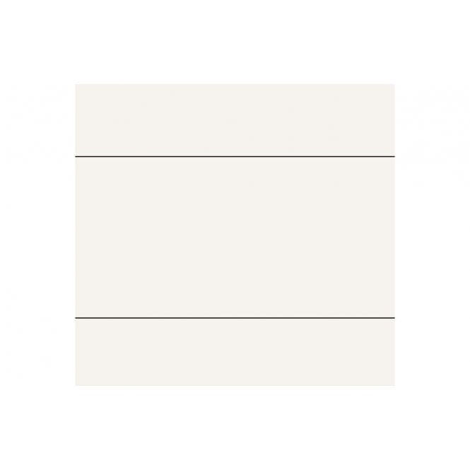 Fibo  Contemporary Wall Panels - White Contrast (Tile Effect)