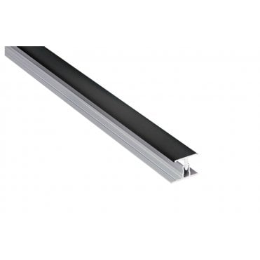Fibo Polished Chrome H-Shaped Profile