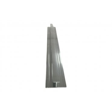 Fibo Polished Chrome H-Shaped Profile