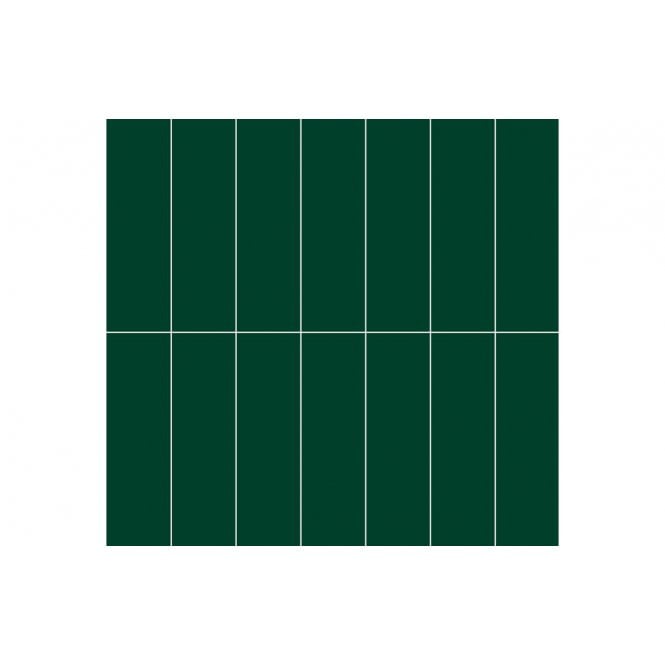 Fibo  Urban Wall Panels - Bottle Green (Stacked Subway)