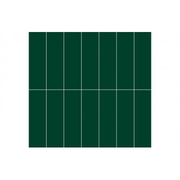 Fibo Urban Wall Panels - Bottle Green (Stacked Subway)