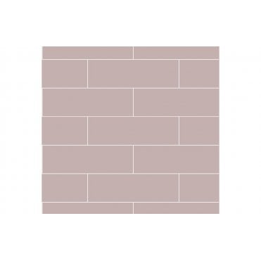 Fibo Urban Wall Panels - Dusky Pink (Metro Brick)