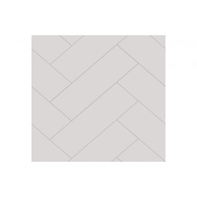 Fibo  Urban Wall Panels - White Silk (Herringbone)