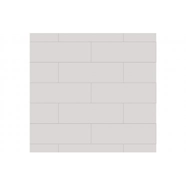 Fibo Urban Wall Panels - White Silk (Metro Brick)