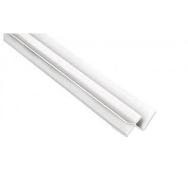Fibo White PVC Internal Profile 2.4m