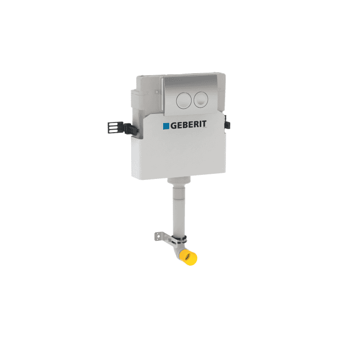 Geberit Delta Concealed Cistern with Delta21 Dual Flush Plate - 450mm ...