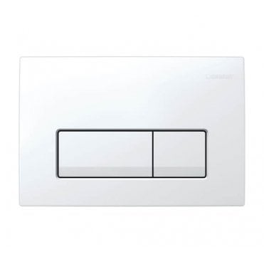 Geberit Delta50 Flush Plate for Dual Flush