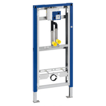 Geberit Duofix Frame for Urinal With Pipe Interrupter-1300mm x 500mm-Blue