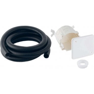 Geberit Installation Set With Concealed Box For Duofresh Module-Black
