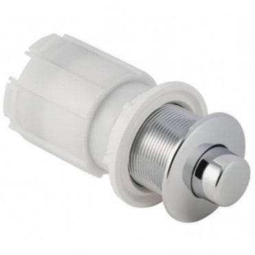 Geberit Pneumatic Palm Push Flush Button With Actuator-Chrome