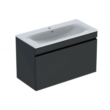 Geberit Renova Plan 1000mm One Drawer Wall Hung Vanity Unit With Basin
