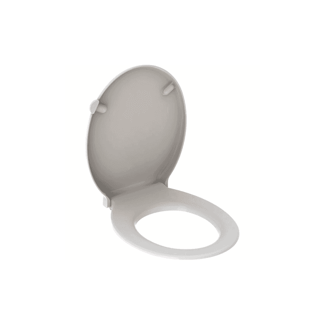 Geberit  Selnova Comfort 375mm Toilet Seat-Barrier Free-White