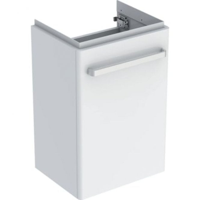 Geberit  Selnova Compact 400mm Single Door Vanity Unit With Basin-1 Tap Hole-White