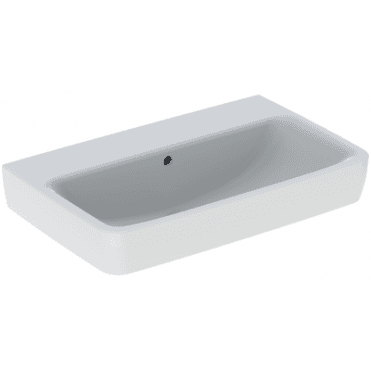 Geberit Selnova Compact 650mm Wall Hung Basin-No Tap Hole