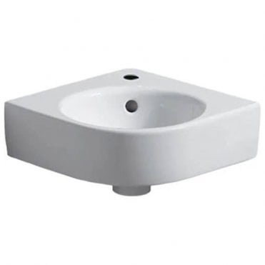 Geberit Selnova Compact 695mm Corner Basin-1 Tap Hole