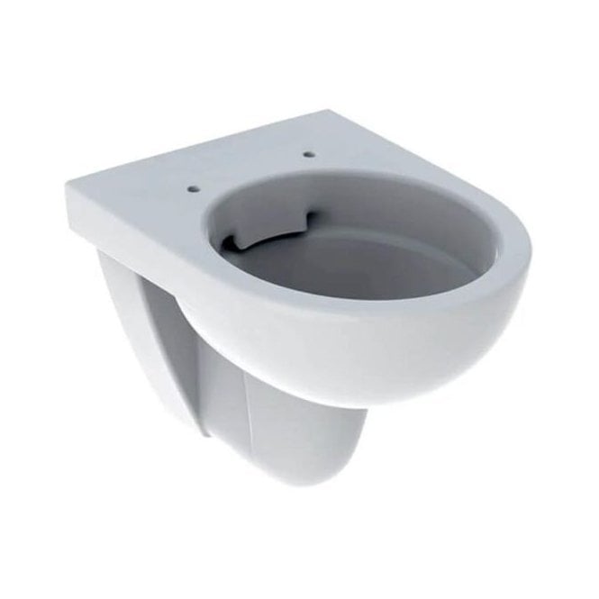 Geberit  Selnova Compact Rimless 355mm Wall Hung Toilet & Standard Toilet Seat
