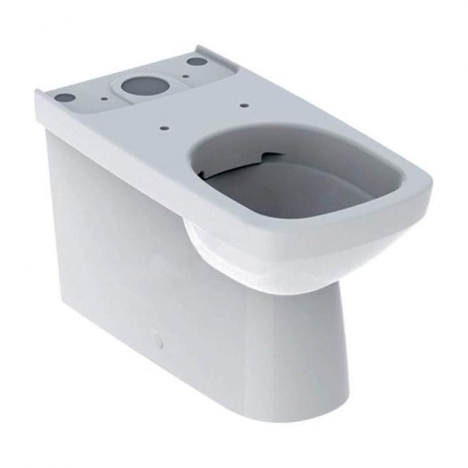 Geberit  Selnova Square Back To Wall Close Coupled Toilet With Cistern And Top Fix Hinges Soft Close Toilet Seat