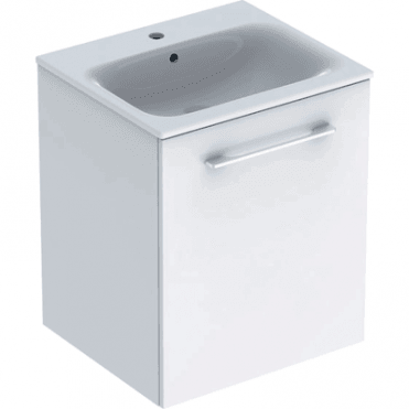 Geberit Selnova Square S 550mm One Door Wall Hung Vanity Unit With Basin