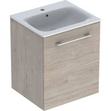 Geberit Selnova Square S 550mm One Door Wall Hung Vanity Unit With Basin