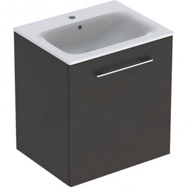 Geberit Selnova Square S 600mm One Door Wall Hung Vanity Unit With Basin
