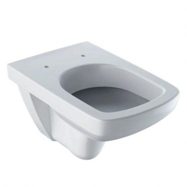 Geberit Selnova Square Wall Hung Toilet & Standard Toilet Seat