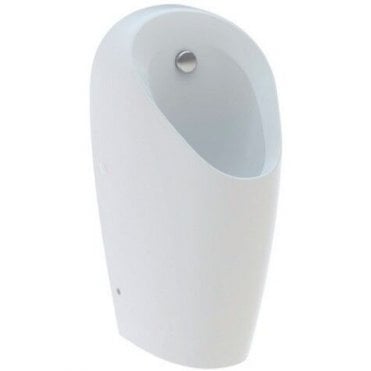 Geberit Selva Rimless Urinal For Concealed Flush Control-White